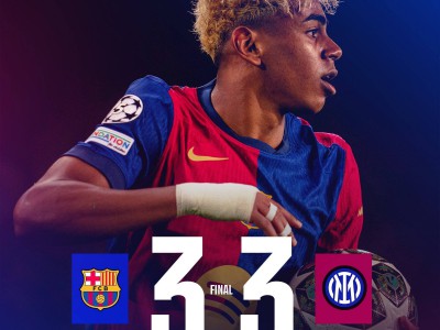 这是17岁？亚马尔巴萨百场里程碑战国米：天秀进球+2中框