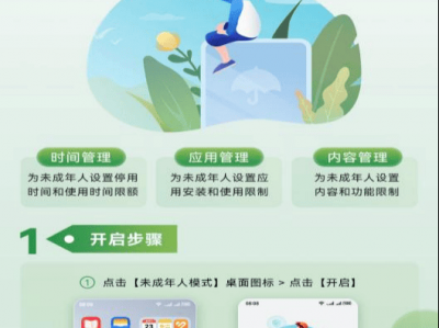 移动互联网未成年人模式怎么用？使用手册来了