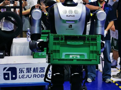 2025世界机器人大会在北京开幕 20多家深企亮相秀“绝活”